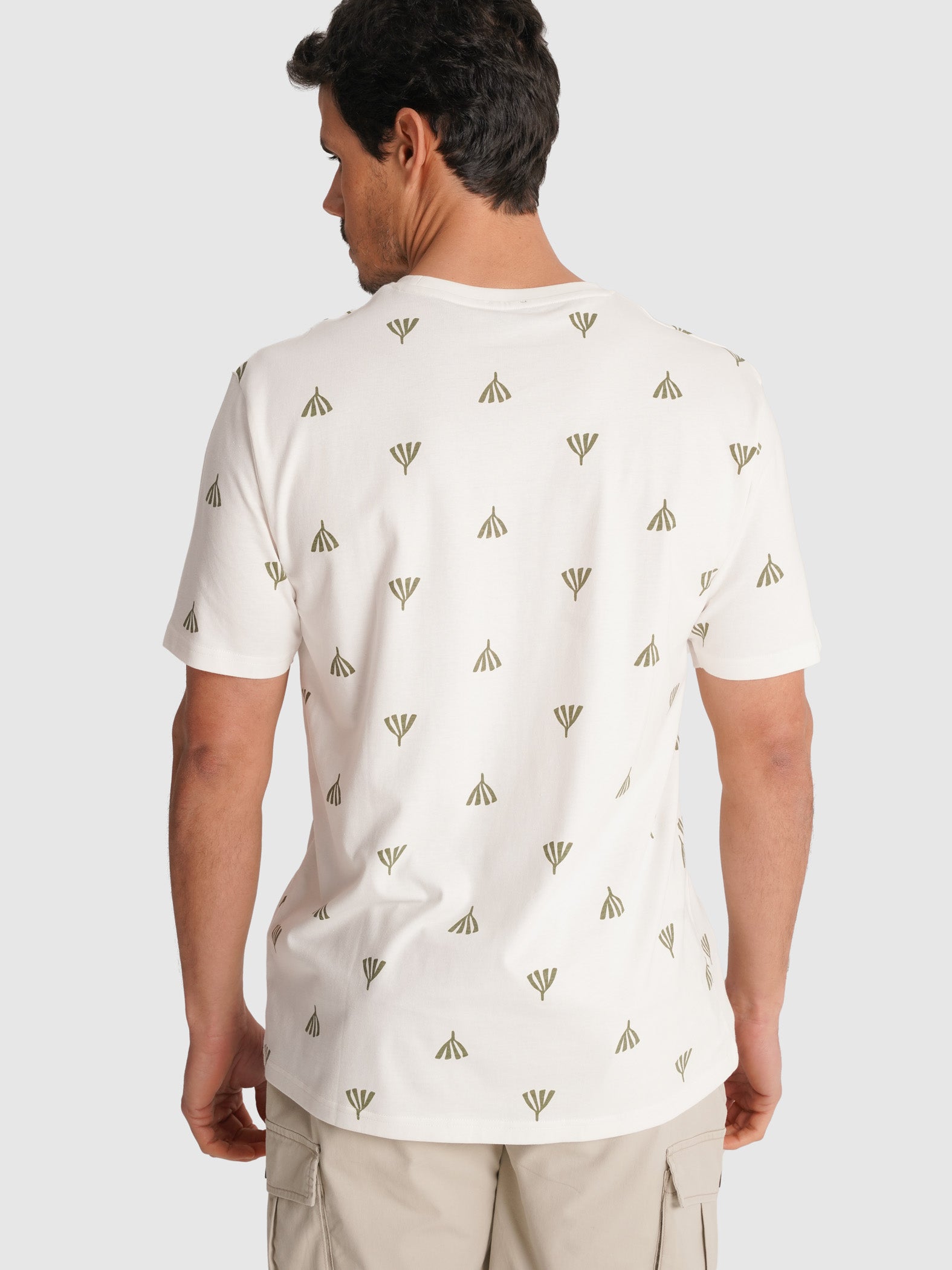 T-SHIRT CRU MANGA CURTA REGULAR FIT MR. BLUE