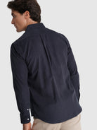 BLUE COTTON SHIRT LONG SLEEVE REGULAR FIT MR. BLUE