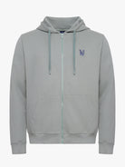 SUDADERA DE ALGODÓN AZUL MANGA LARGA REGULAR FIT MR. AZUL