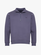 SUDADERA DE ALGODÓN AZUL MANGA LARGA REGULAR FIT MR. AZUL