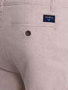 BERMUDA ALGODÃO BEGES REGULAR FIT MR. BLUE