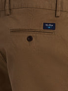 PANTALÓN ALGODÓN MARRÓN REGULAR FIT MR. AZUL