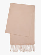 BUFANDA BEIGE SR. AZUL