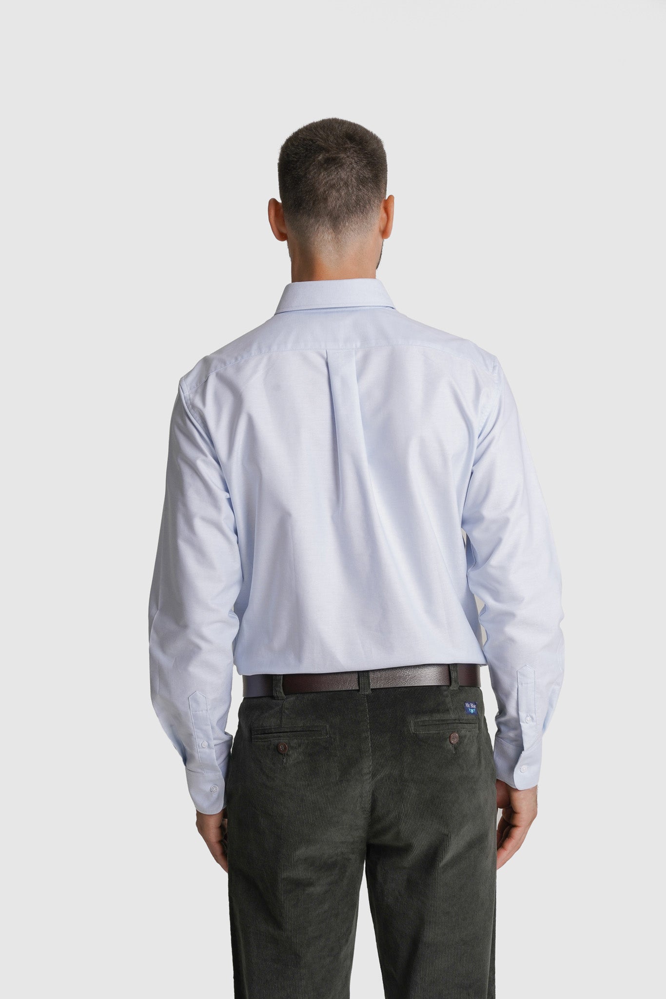 CAMISA OXFORD REGULAR FIT AZUL LISA MR. BLUE