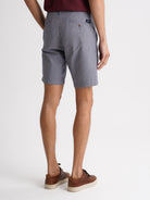 Pantalones cortos azules de corte slim de Mr. Blue