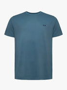 T-Shirt 100% Algodão Azul Mr. Blue