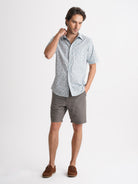 Camisa Popelina Regular Fit Azul Mr. Blue