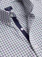 Camisa azul Oxford de corte estándar de Mr. Blue