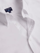 Camisa Regular Fit De Popelina Blanca Mr. Blue