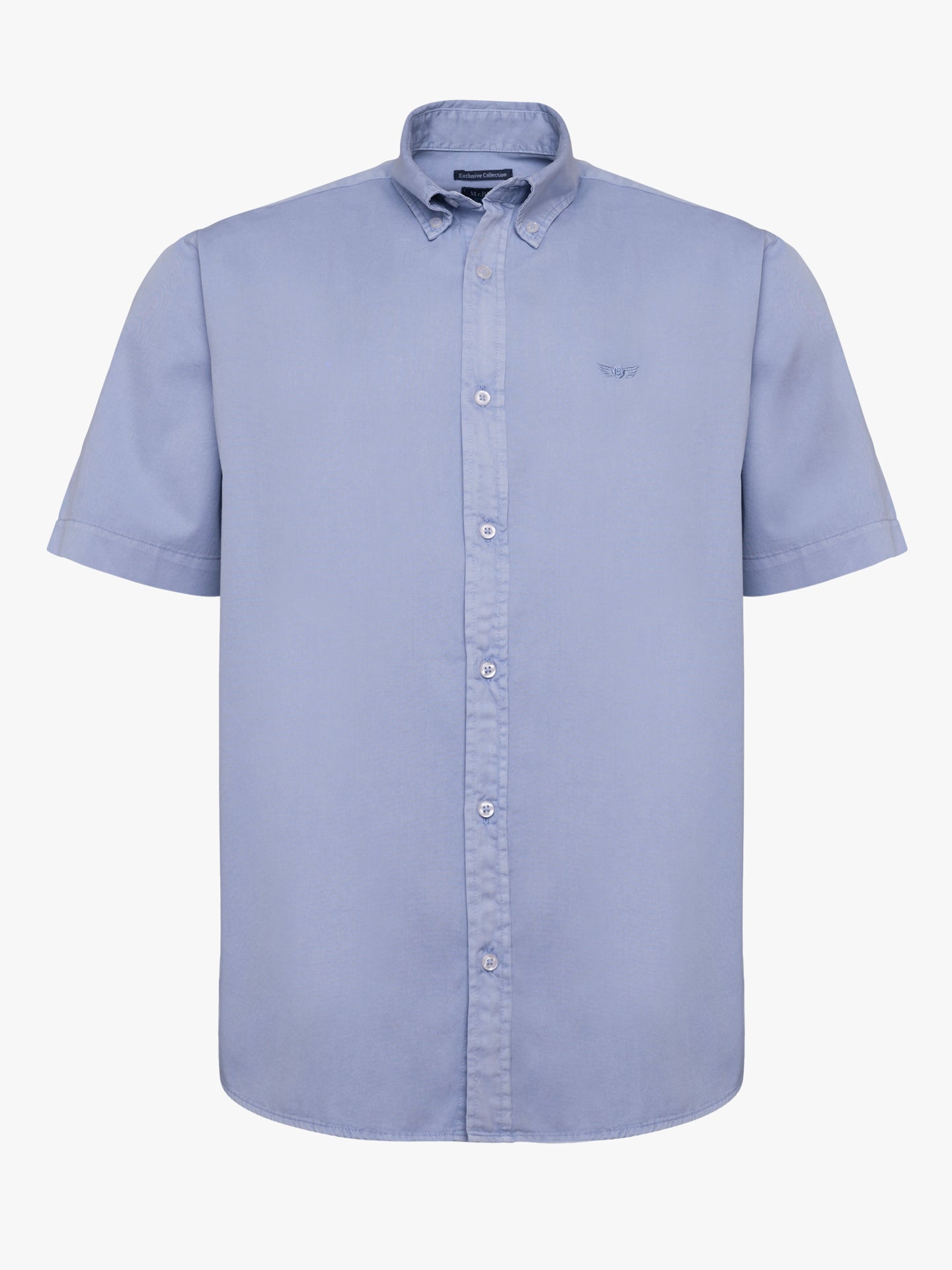Camisa de sarga de corte estándar de Mr. Blue