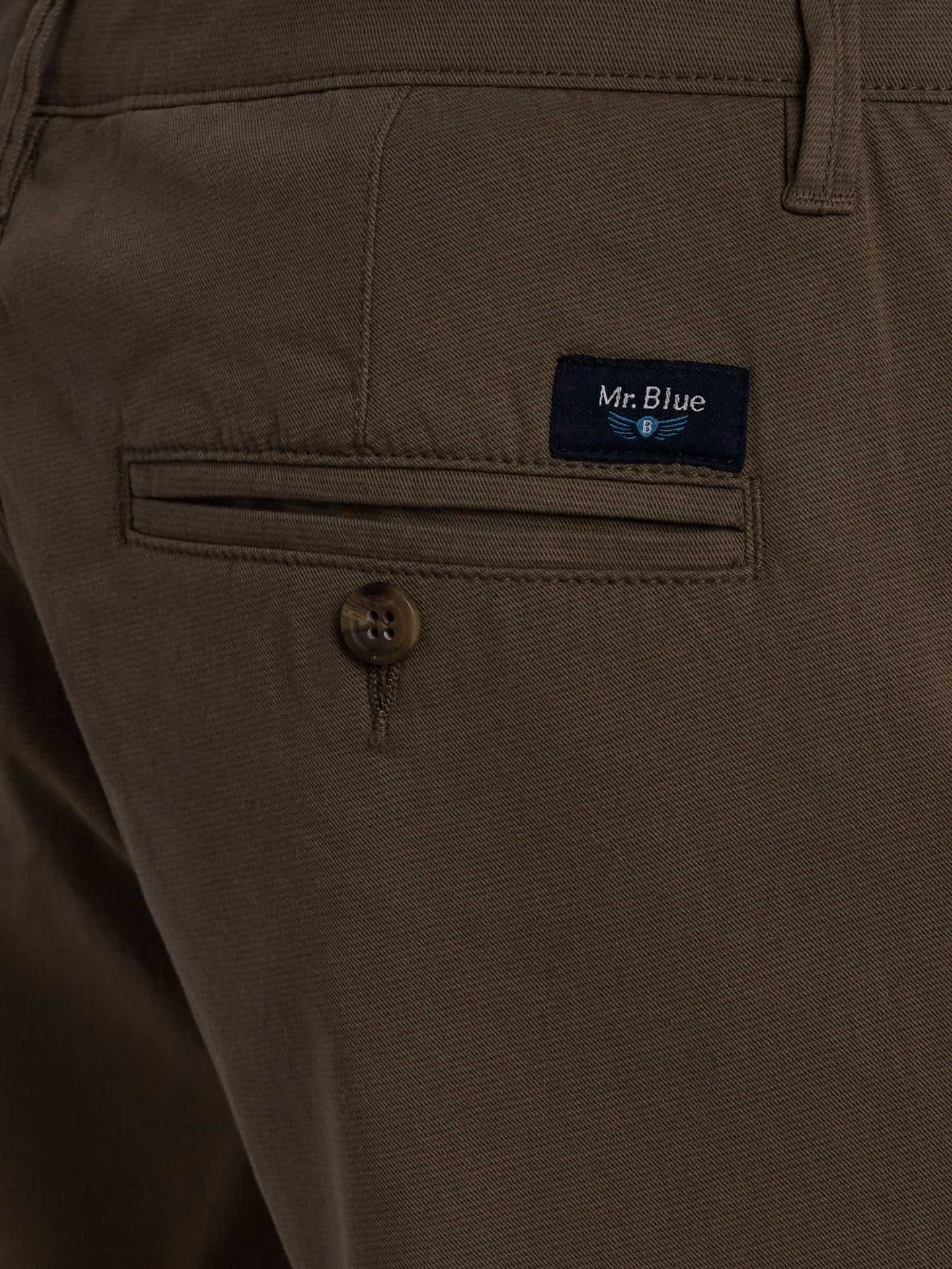 Mr. Blue Slim Fit Blue Chinos