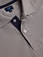Polo Regular Fit Piquet Cinzento Mr. Blue
