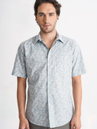 Camisa Popelina Regular Fit Azul Mr. Blue