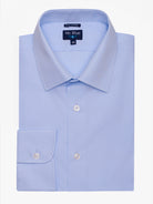 Camisa Classic Fit Popeline Azul Mr. Blue