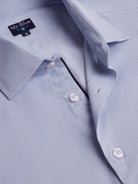 Camisa de sarga de corte slim de Mr. Blue