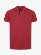 Polo Regular Fit Piquet Vermelho Mr. Blue
