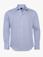 Camisa de sarga de corte slim de Mr. Blue